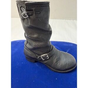 Raine Just the Right Shoe Black Engineer Boot Miniature Collectible Figurine